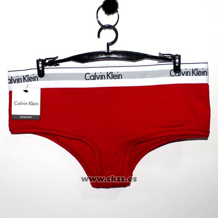 Boxer Calvin Klein Mujer 365 Rojo